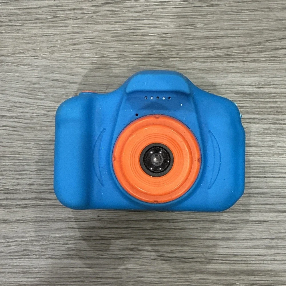 Children's Digital Camera X2 Blue & Orange
